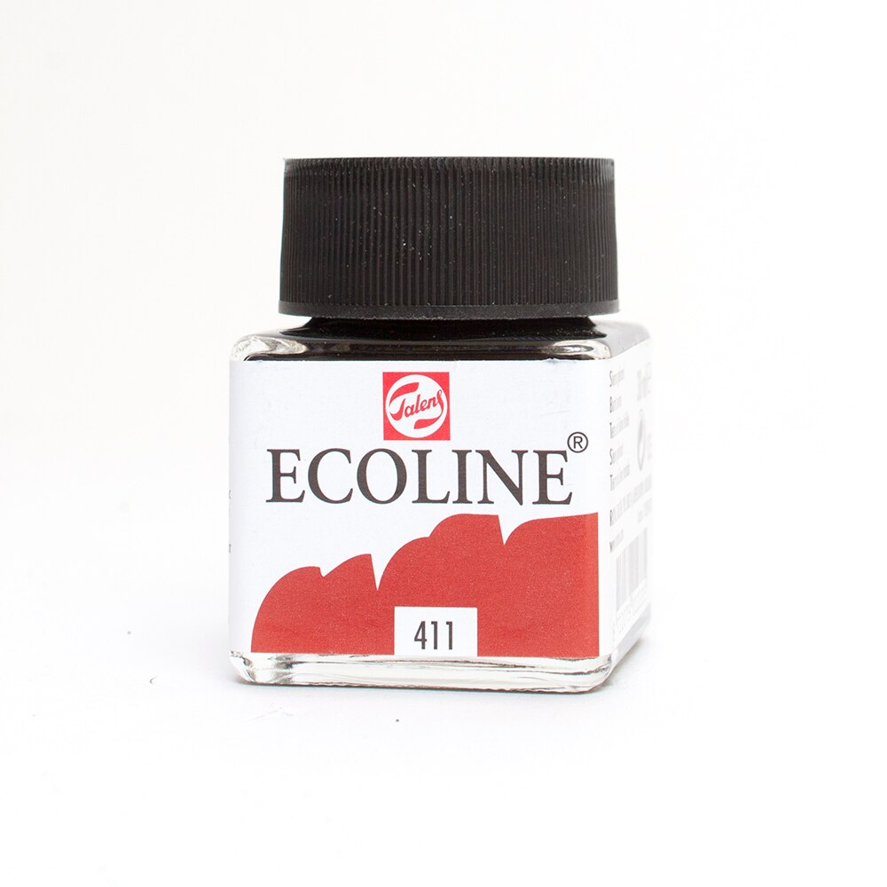 Ecoline, Liquid, Watercolor, 30ml, Jar, Burnt Sienna